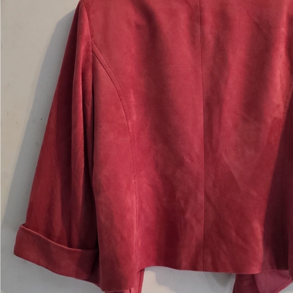 Tahari Bold Red Women's Blazer - Picture 9 of 10